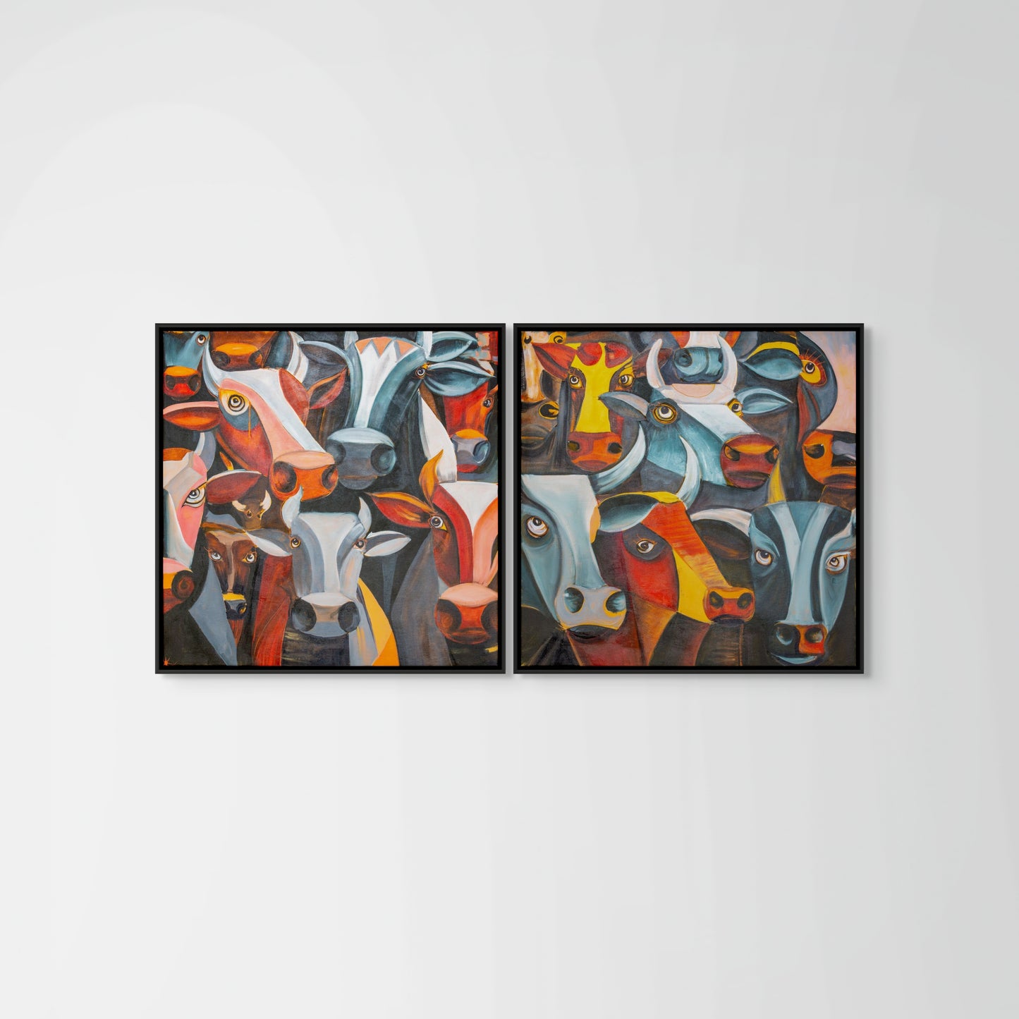 The witnesses - Diptych