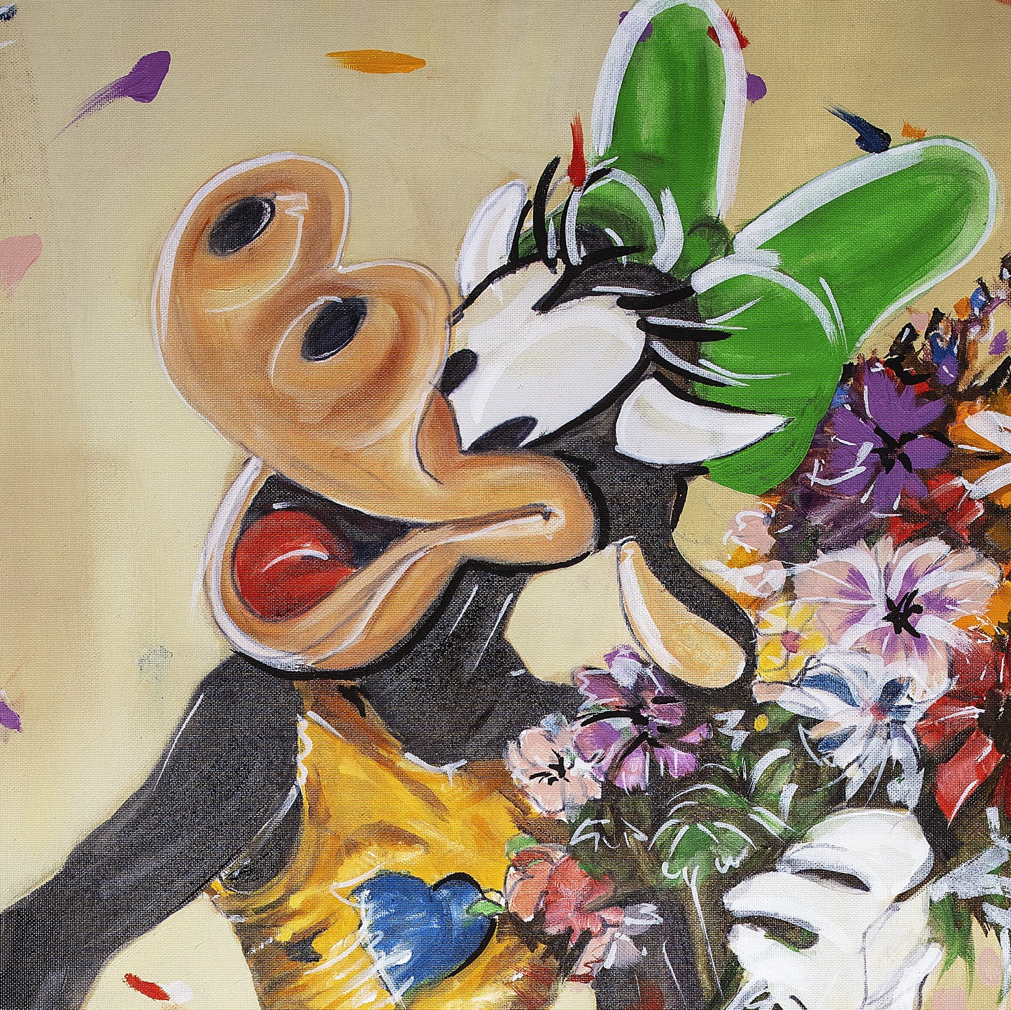 Clarabelle cow in glory crushing the snake - The original