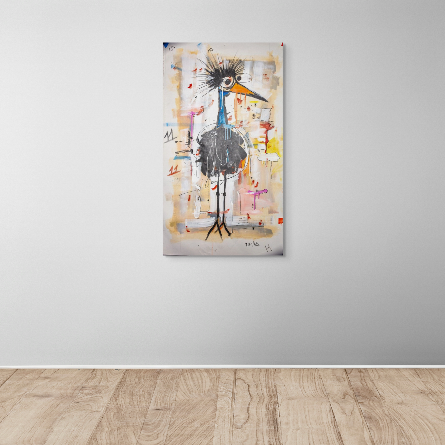 Omen bird looking right