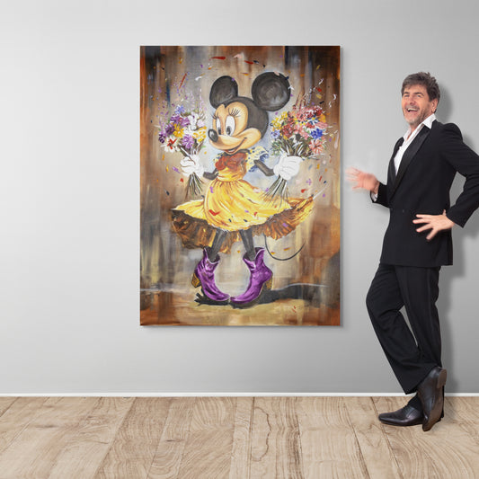 Minnie the mouse bought herself flowers - The original