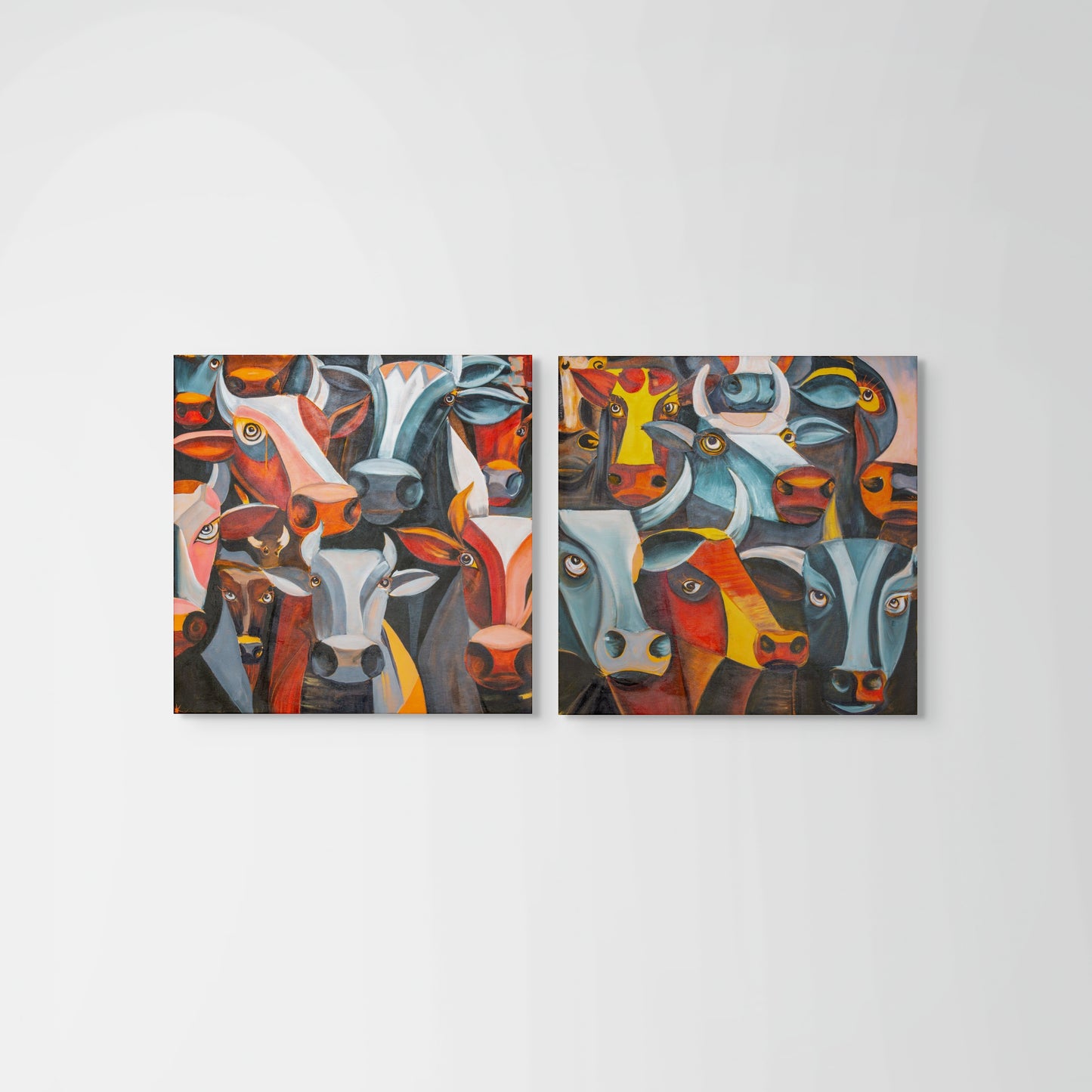 The witnesses - Diptych