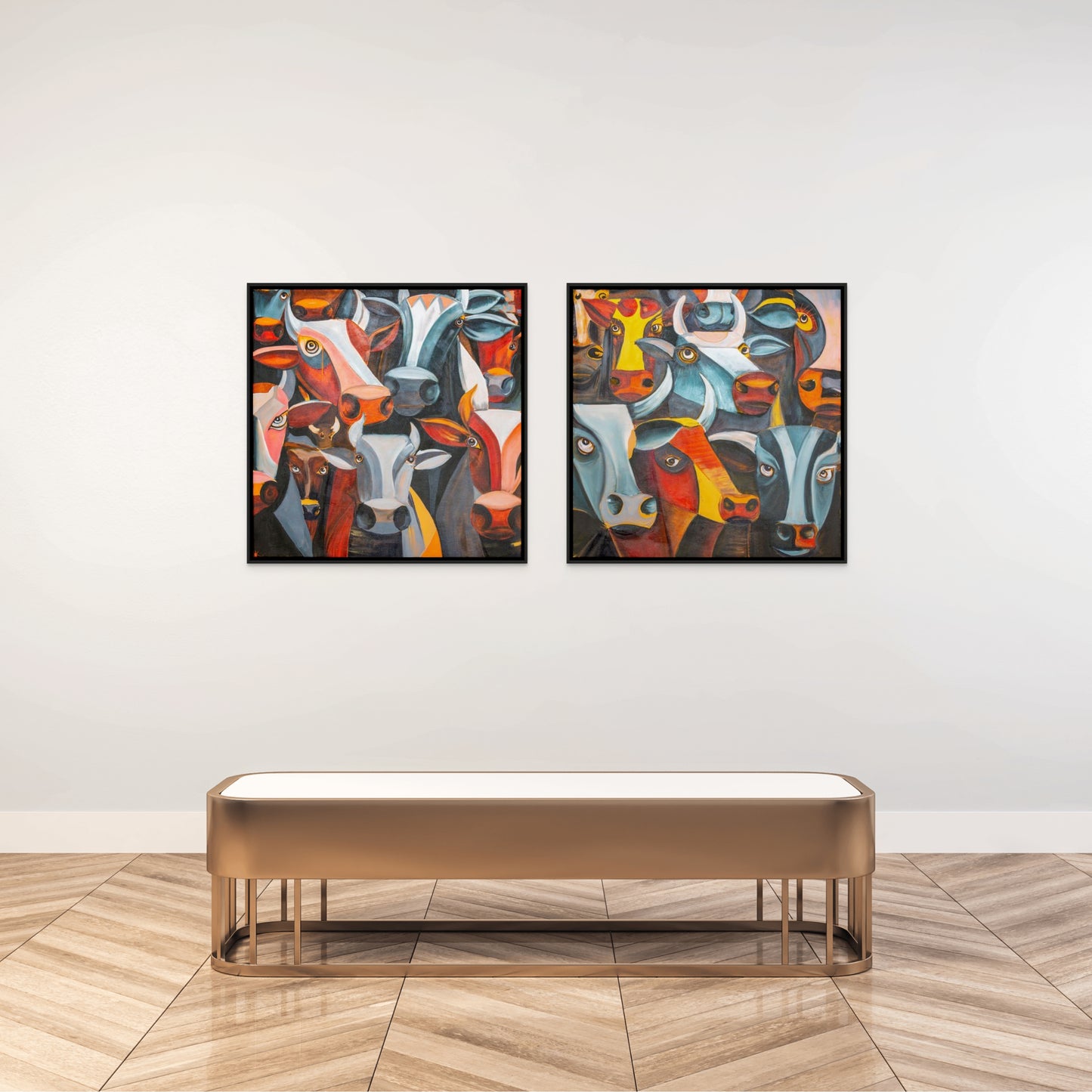 The witnesses - Diptych