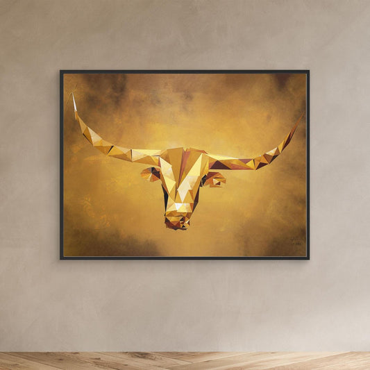 Texas longhorn cow