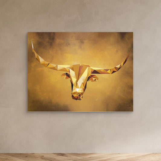 Texas longhorn cow