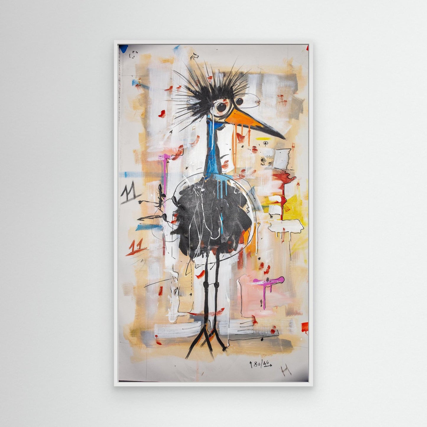 Omen bird looking right